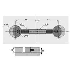 VB 90  - 180 T - spojovací kování