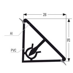 Tesnící profil L230