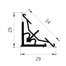 Tesnící profil L34