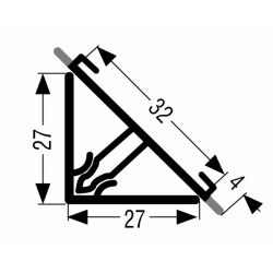 Tesnící profil L32