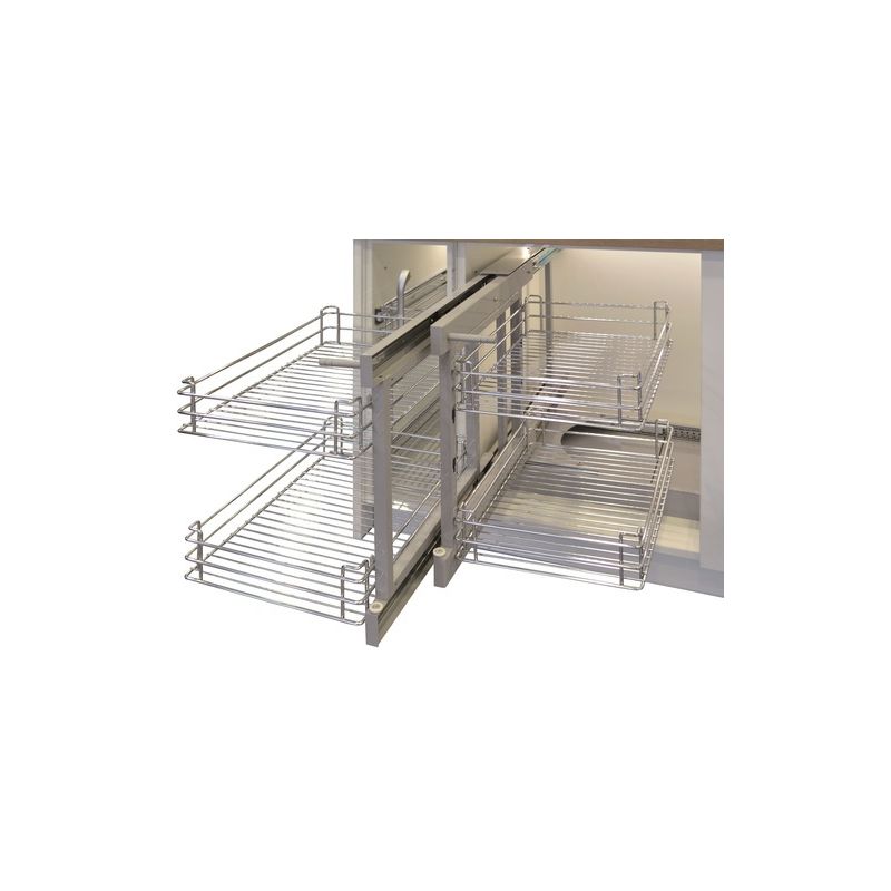 Mechanismus s košmi s vysunutím vnější i vnitřní části