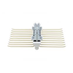 Výsuvný věšák na kalhoty horní WB 668, bílý