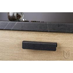 Rustikální úchytka Linea - staročerná