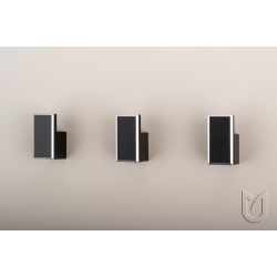 věšák Rocata, černá matná