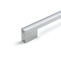 madlo Verona, lesklý chrom/ eloxovaný hliník