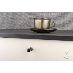 knopka Ruza, průměr 16mm, broušený nikl