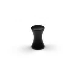 knopka Ruza, průměr 16mm, černá matná