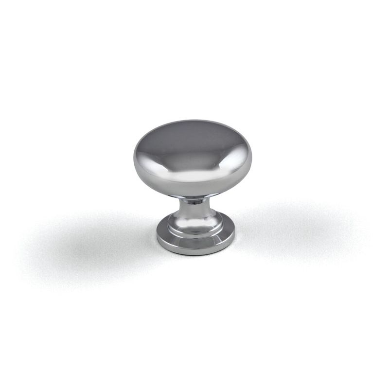 knopka Jota, lesklý chrom