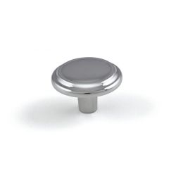 knopka Turia, lesklý chrom