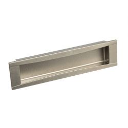 zápustná úchytka Gliss, broušený nikl