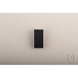 věšák Laura, černá matná