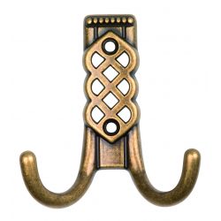 věšák Artisan S, starozlatá