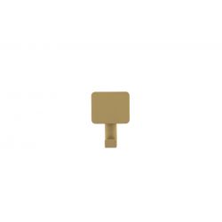 věšák Pera, zlatá matná