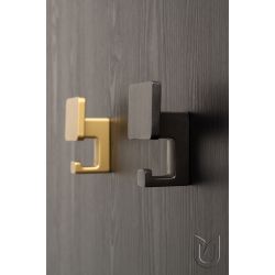 věšák Pera, zlatá matná