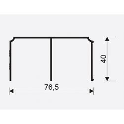Vrchní kolej 2,35 m GEMINI