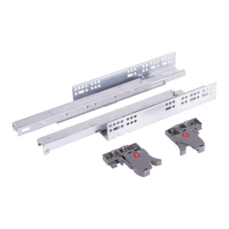 Skrytý plnovýsuv StrongRide 3D se synchronizací, pro bezúchytkové otevírání