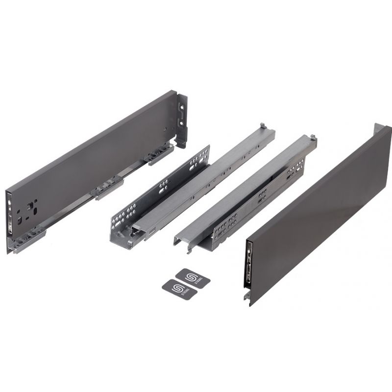 StrongMax, výška 121 mm, šedá