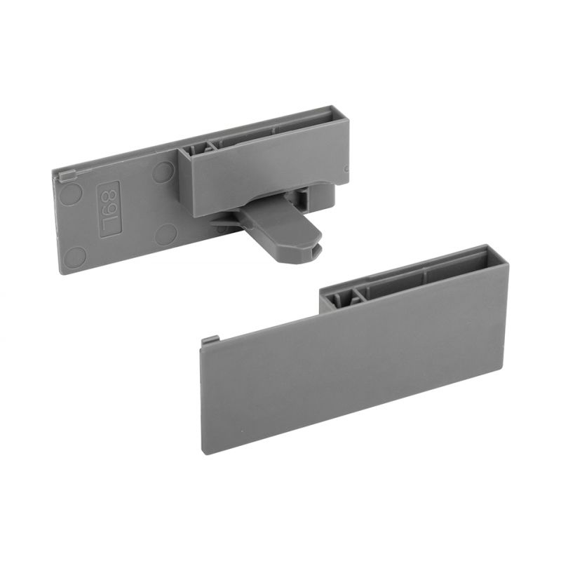 StrongMax držáky skleněného čela, šedá