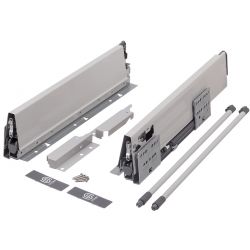 Zásuvka StrongBox, šedá, 140 mm