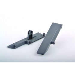 Držák čela pro vnitřní zásuvku s hranatým čelním relingem, 140 mm