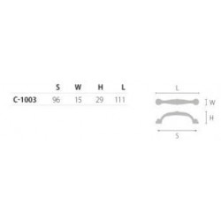 madlo Bachus, starozlatá