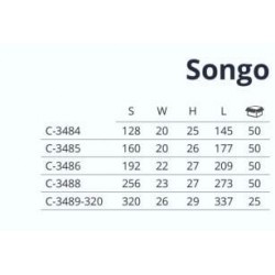 madlo Songo, lesklý chrom