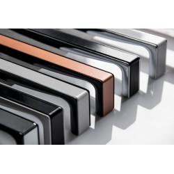 madlo Twix, lesklý chrom/ černá lesklá