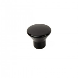 knopek Sydney, černá lesklá