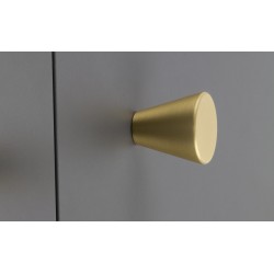 knopek Ambient, zlatá matná