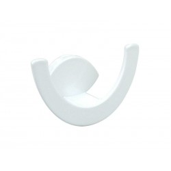 věšák Arto, bílá lesklá