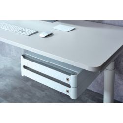 Zásuvka pod stůl OrgaWork, černá