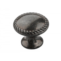 knopka Lady, černá matná