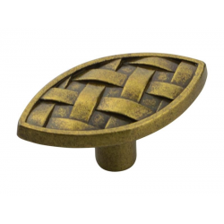 knopek Braid, starozlatá