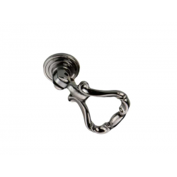 knopka Curious, lesklý černý nikl