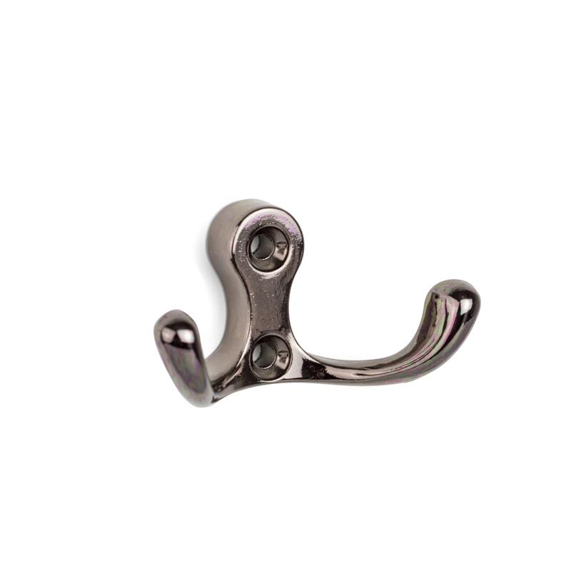 věšák Fine, lesklý černý nikl