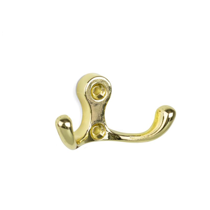 věšák Fine, zlatá lesklá