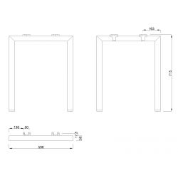 Stolní podnož MOBI-Q 7308