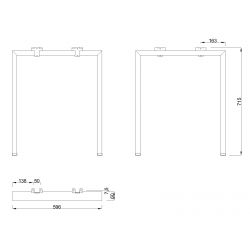 Stolní podnož MOBI-Q 7607