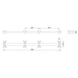 Středový příčník MQ957/16