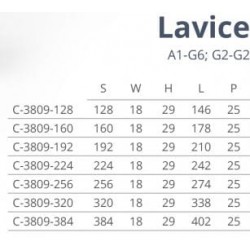 madlo Lavice, lesklý chrom/ lesklý chrom