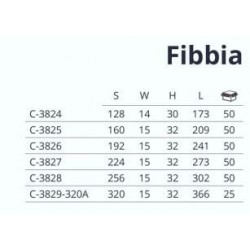 madlo Fibbia, matný nikl