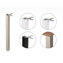 Stolní noha 80x80/710 mm, roh