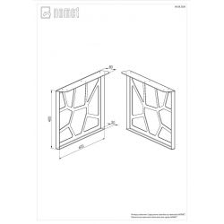 Stolní podnož Prato Z-6891