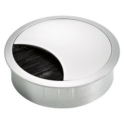 Kabelová přechodka - kulatá, kovová, průměr 60 mm