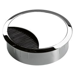 Kabelová přechodka - kulatá, kovová, 80 mm