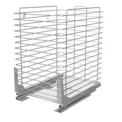 Výsuvný koš na prádlo 2336-P22 Cargo PRO, stříbrný