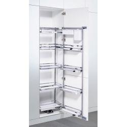 Samostatný koš Tandem II., Arena Style, chrom