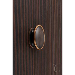 knopek Tomo, staroměď tmavá