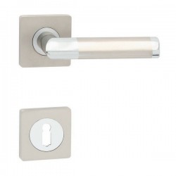 klika NICOL S - kombinace lesklý chrom/satin nikl