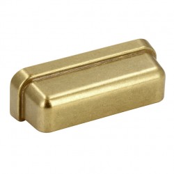 úchytka mušle Monica 2572, starozlatá ZN83